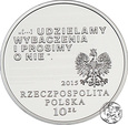 III RP, 10 złotych, 2015, Orędzie biskupów Polskich #