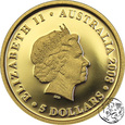NMS, Australia, 5 dolarów, 2008, Koala