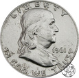 USA, 1/2 dolara, 1961