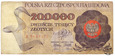 Polska, 200000 złotych, 1989 B