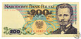 Polska, 200 złotych, 1982 CE