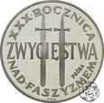 PRL, 200 złotych, 1975, Faszyzm (dwa miecze) PRÓBA #