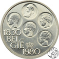 Belgia, 500 franków, 1980, 150. rocznica niepodległości 