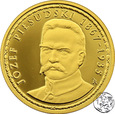 Niue, 5 dolarów, 2018, Piłsudski, 1/10 oz Au