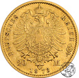 Niemcy, Prusy, 20 marek, 1873 A