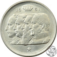 Belgia, 100 franków, 1951