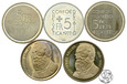 Szwajcaria, 5 x 5 franków, 1977-1990, LOT