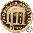 Włochy, 10 euro, 2017, Hadrian