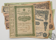 Rosja, LOT obligacji, 5 szt, 1914/1915