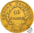 Francja, 40 franków, 1812 A @