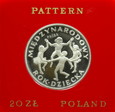 POLSKA - 20 ZŁOTYCH - MIĘDZYNARODOWY ROK DZIECKA  - 1979- PRÓBA 