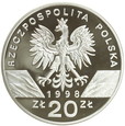 POLSKA 20 ZŁOTYCH - ROPUCHA PASKÓWKA - 1998