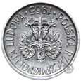 Polska - PRL - 5 Groszy 1965 - ODWROTKA 180 st. - RZADKA !