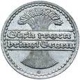Niemcy - Weimar - 50 Pfennig 1919 G - RZADSZA !