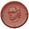 Medal 1921 - Johann Wolfgang Goethe - GENIO HUIUS LOCI - BRĄZOWA