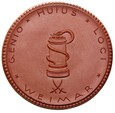 Medal 1921 - Johann Wolfgang Goethe - GENIO HUIUS LOCI - BRĄZOWA