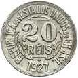 Brazylia - Republika - 20 Reis Realów 1927 - Rio de Janeiro - STAN !