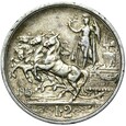 Włochy - Wiktor Emanuel III - 2 Liry 1915 R - Srebro