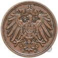 Niemcy - Cesarstwo - 1 Pfennig 1913 E - rzadsza !