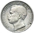Włochy Wiktor Emanuel III 2 Liry 1911 - 50 rocznica królestwa Srebro