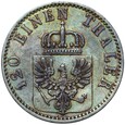 Prusy - Wilhelm I - 3 Pfennig 1867 B - STAN !