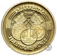 Niemcy - Medal 2000 - 50 Lat Marki - ZŁOTO 585 - STAN MENNICZY