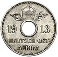 OSTAFRIKA DOA Niemiecka Afryka Wschodnia - 5 Heller 1913 A - STAN !