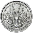 Francuska Afryka Zachodnia - 1 Frank 1948 - STATEK !