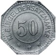 Tannhausen Jedlina Zdrój Jedlinka 50 Pfennig 1917 JULIAN WEBSKY cynk