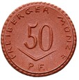 Niemcy - Freiberg - 50 Pfennig 1921 - MIŚNIA - FORMA GIPSOWA