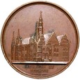 Śląsk - BRESLAU Wrocław - RATUSZ - WYSTAWA ROLNICZA medal 1845 LOOS