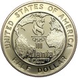 USA - 1/2 Dolara 1995 - ATLANTA 1996 - BASKETBALL - Stan MENNICZY UNC