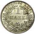 Niemcy - Cesarstwo - 1 Marka 1914 A - Srebro - Stan MENNICZY - UNC