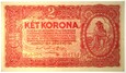 Węgry - BANKNOT - 2 Korony 1920 - Seria 2ab005 - STAN !
