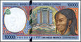 Central African States - 10.000 franków CFA 2000 * P405Lf * Gabon