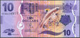 Fidżi - 10 dolarów ND/2013 * P116 * ryba