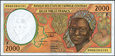 Central African States - 2000 franków CFA 1999 * P303Ff * RŚA