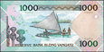 Vanuatu - 1000 vatu ND/2010 * P10c * seria PP