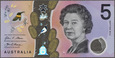Australia - 5 dolarów 2016 * Elżbieta II * polimer * nowe wydanie