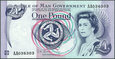 Wyspa Man - Isle of Man - 1 Pound ND/2002 * P40c * Seria AA