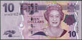 Fidżi - 10 dolarów ND/2011 * P111b * Królowa Elżbieta II