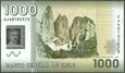 Chile - 1000 Pesos 2014 * P161e * góry * polimer