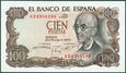 Hiszpania - 100 peset 1970 * P152 * Manuel Falla & Alhambra