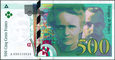 Francja - 500 franków 1998 * P160c * Maria Skłodowska i Piotr Curie