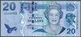Fidżi - 20 dolarów ND/2007 * P112 * Królowa Elżbieta II