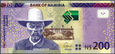 Namibia - 200 dolarów 2018 - P15c -  antylopy roan