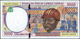 Central African States - 5000 franków CFA 2000 * P404Lf * Gabon