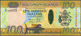 Wyspy Salomona - 100 dolarów ND/2015 * P36 * nowa seria A/2