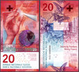 Szwajcaria - 20 franków 2016/2017 * nowa emisja