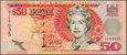 Fidżi - 50 dolarów ND/1996* P100a * Królowa Elżbieta II